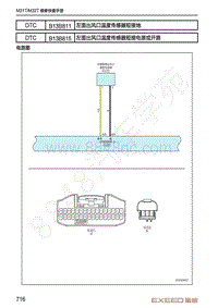 2020-2021年星途TX-DTC诊断空调系统-B13B815