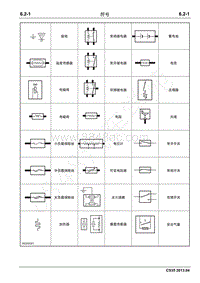 2013年长安CS35电路图-6.2符号