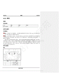 2020年款长安CS55PLUS维修手册-4.2.5 喇叭