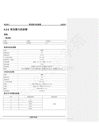 2020年款长安CS55PLUS维修手册-4.2.6 雨刮器与洗涤器