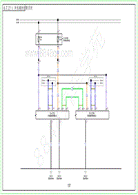 2019年长安CS85 COUPE电路图-6.7.27-1 并线辅助控制系统