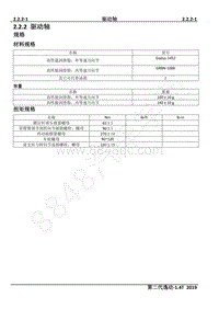 2019年长安第二代逸动维修手册-2.2.2 驱动轴