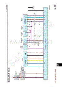 2021年星途TX超能四驱版电路图-电动尾门系统 PLG 