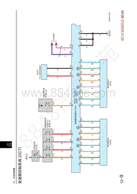 2021年星途TX超能四驱版电路图-变速箱控制系统 DCT 