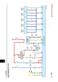 2021年星途揽月电路图1.6T车型-自动空调系统 CLM 