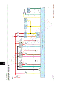 2021年星途揽月电路图1.6T车型-无钥匙进入及启动系统