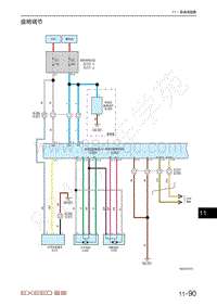 2021-2023年星途追风LX电路图-座椅调节