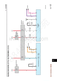 2022年星途揽月电路图-电动助力转向系统 EPS 电子换挡模块 EGS 