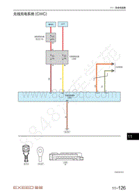 2021-2023年星途追风LX电路图-无线充电系统 CWC 