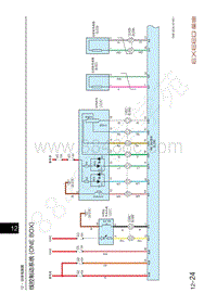 2021-2023年星途追风LX电路图-线控制动系统 ONE BOX 