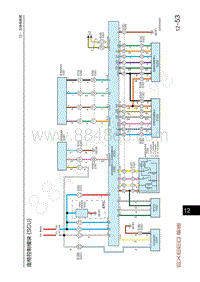 2021-2023年星途追风LX电路图-座椅控制模块 SCU 