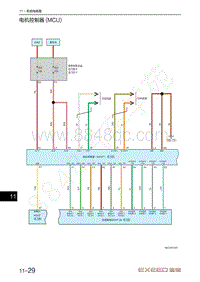 2022年星途追风ET-i电路图-电机控制器 MCU 