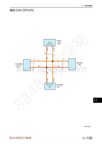 2022年星途追风ET-i电路图-辅助CAN SPCAN 