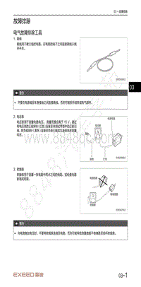 2023年星途瑶光电路图-故障排除