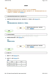 丰田霸道酷路泽LIN通讯故障代码B2343维修方法