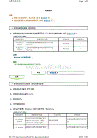 丰田霸道酷路泽制动故障代码C1413（液压助力）维修方法