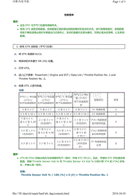 丰田霸道发动机故障代码P0123(2TR-FE)维修方法