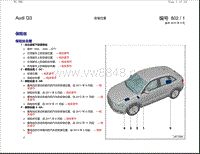 2011年奥迪Q3电路图 保险丝位置图