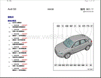 2018年奥迪Q3电路图 接地点