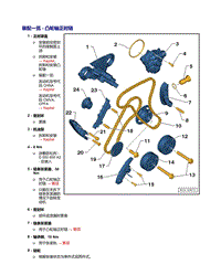 大众3.0L四气门CPFA汽油直喷发动机正时链条装配手册