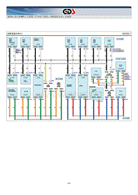 2016年现代朗动（MDC）G1.6MPI电路图车身电气系统电路图