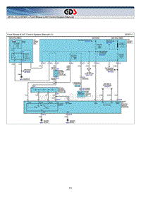 2010年起亚索兰托（XM）G2.4 DOHC电路图(en)