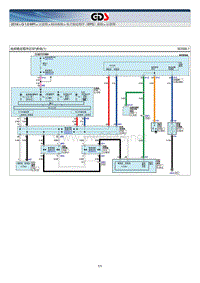 2016年现代朗动电路图（MDC）G 1.6 MPI 制动系统电路图