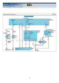 2010年起亚索兰托（XM）G2.4 DOHC电路图