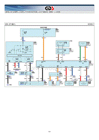 2016年现代朗动电路图（MDC）G 1.6 MPI 安全气囊系统（SRS）