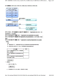 2018年本田CRV混合动力车型故障代码U1281