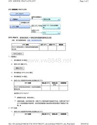 2018年本田CRV混合动力车型故障代码P0A73