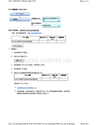 2018年本田CRV混合动力车型故障代码P262B