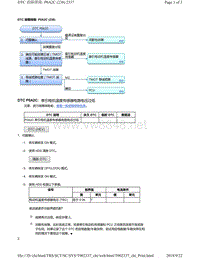 2018年本田CRV混合动力车型故障代码P0A2C