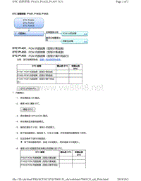 2018年本田CRV混合动力车型故障代码P1A51, P1A52, P1A53