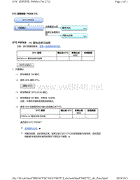 2018年本田CRV混合动力车型故障代码P0DE6