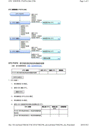 2018年本田CRV混合动力车型故障代码P1D70