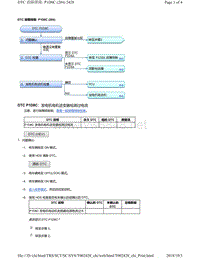 2018年本田CRV混合动力车型故障代码P1D8C