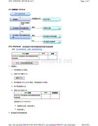 2018年本田CRV混合动力车型故障代码P057B