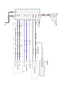 2017年长安福特福克斯电路图 131-2音响系统导航 - 带 SYNC