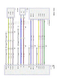 2017年长安福特福克斯电路图 131-9音响系统导航 - 带 SYNC