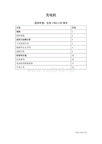 2017年长安CS15EV电动车维修手册 第3章 新能源-充电机总成