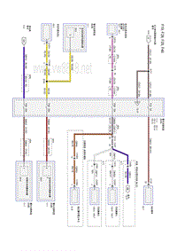 2017年长安福特福克斯电路图 13-16 配电