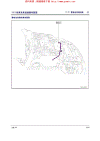 2016年吉利远景X6电路图 线束及连接器布置图
