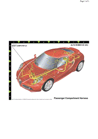 2018年新阿尔法罗密欧4C BODY COMPUTER C2 位置图