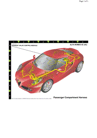 2018年新阿尔法罗密欧4C EXHAUST VALVE CONTROL MODULE