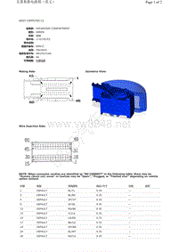 2018年新阿尔法罗密欧4C BODY COMPUTER C3 插接件