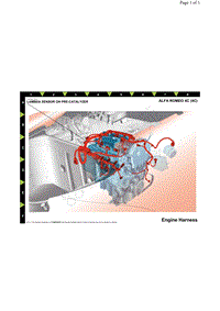 2018年新阿尔法罗密欧4C LAMBDA SENSOR ON PRE-CATALYZER 位置图