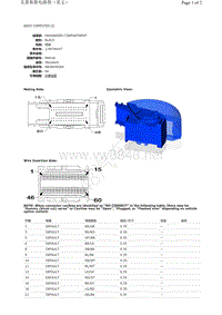 2018年新阿尔法罗密欧4C BODY COMPUTER C2 插接件