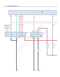 2018年菲亚特SPIDER CONV电路图 CHARGING SYSTEM - AT电路图