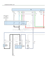 2018年菲亚特SPIDER CONV电路图 CHARGING SYSTEM - MT电路图